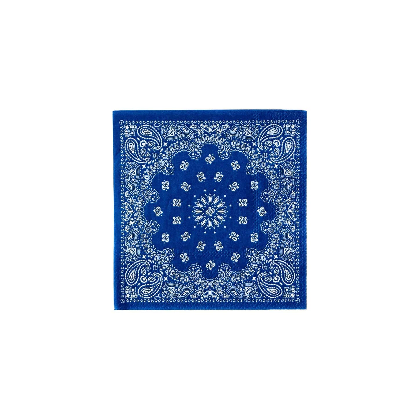 Red & Blue Bandana Cocktail Napkin Set