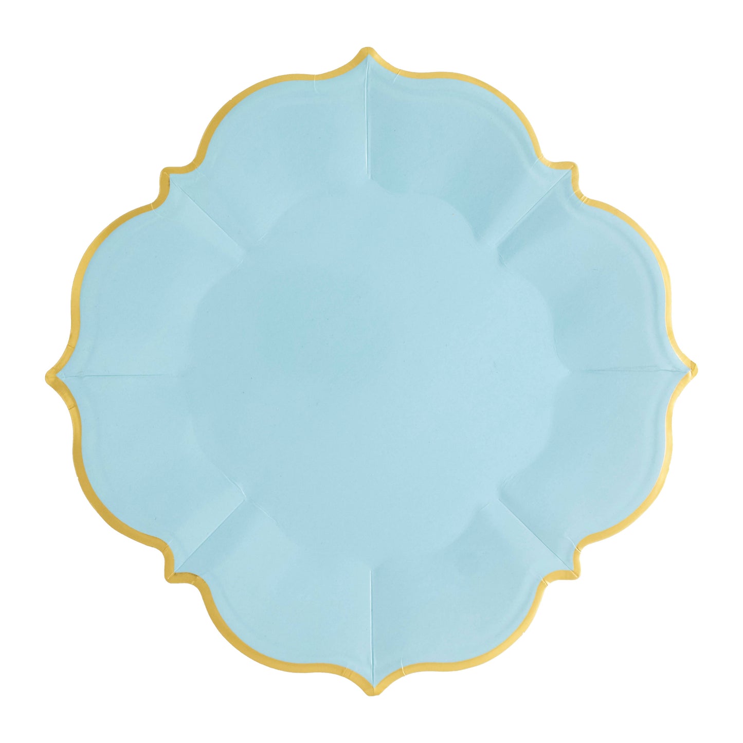 Sky Blue Lunch Plates