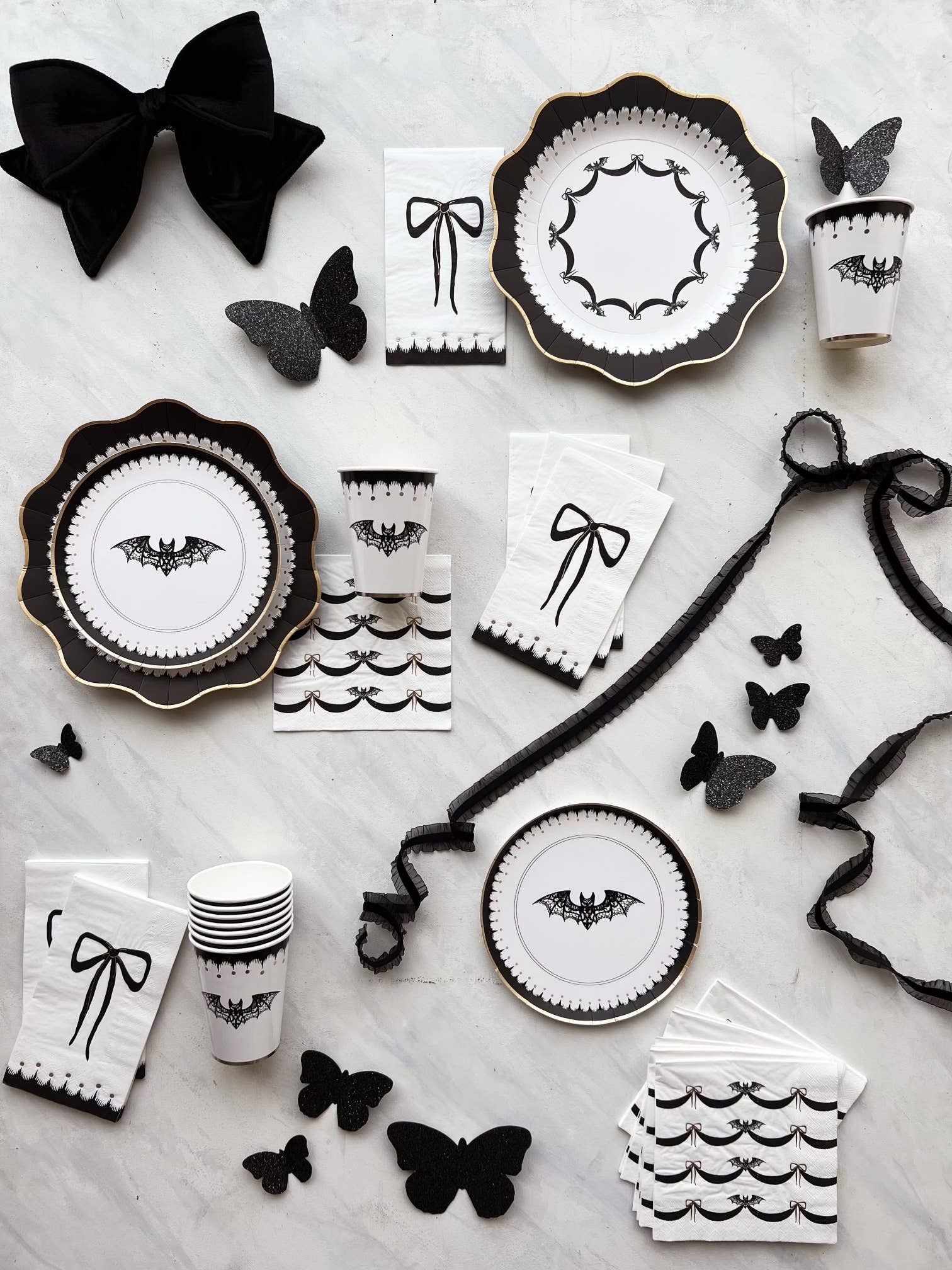 Bonjour Fête Halloween Dinner Napkins