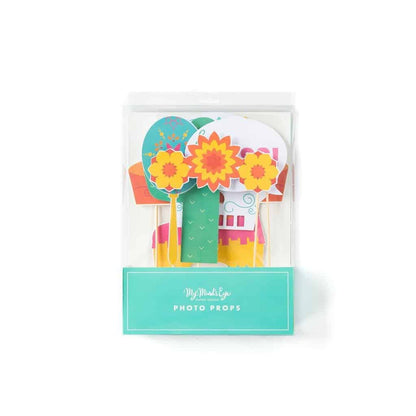 Fiesta Party Photo Props Sugar Skill and Day of the Dea