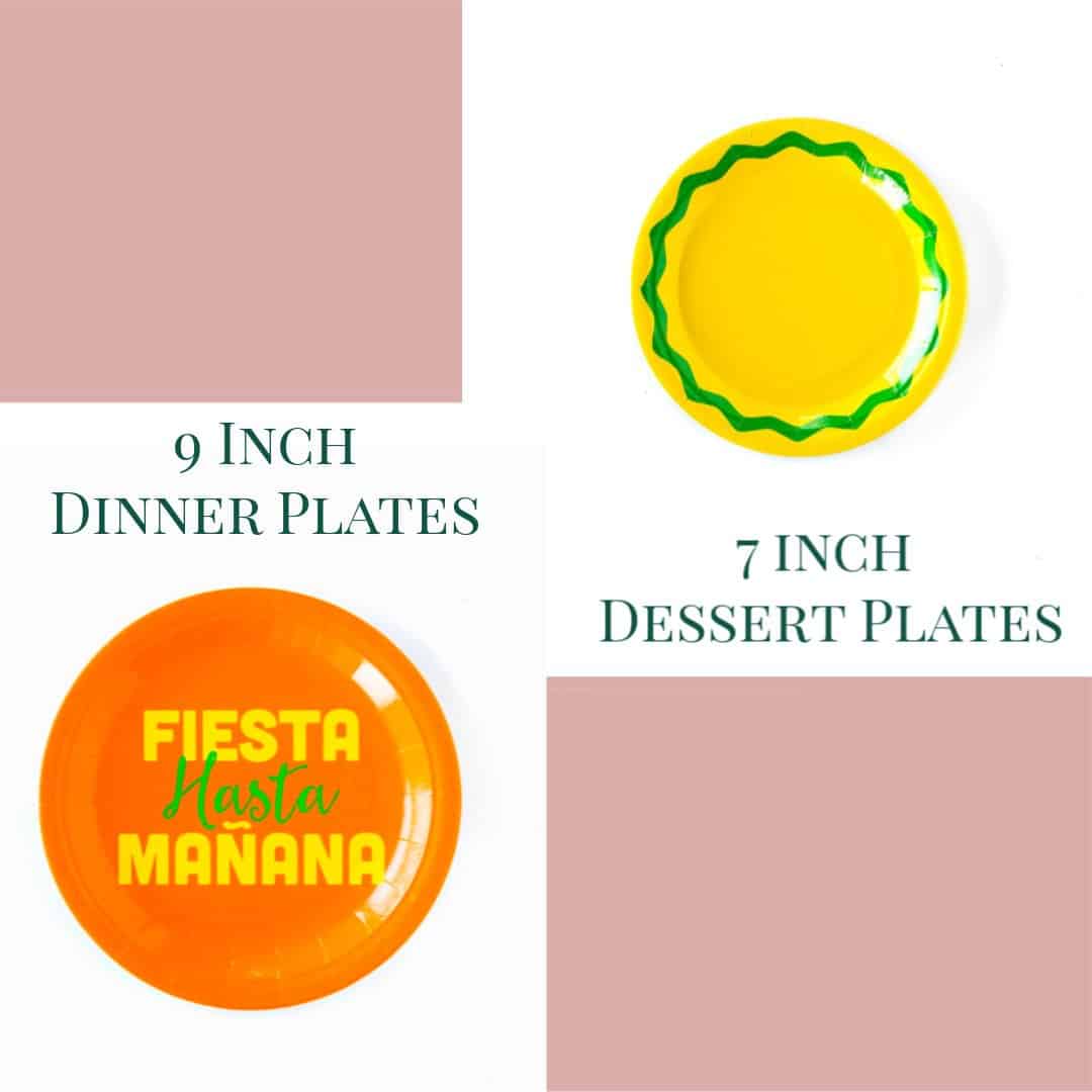 Fiesta Party Plates and Napkins - Cinco De Mayo