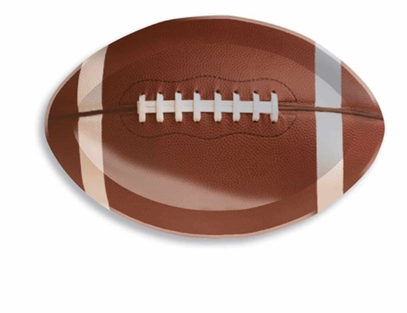 Football Game Serving Tray