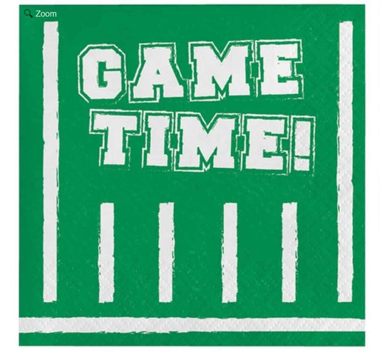 Football Game Time Napkins