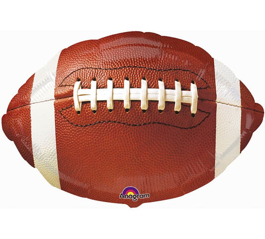 Football Balloon - 18 Inch Mylar Foil Sports Party Decoration
