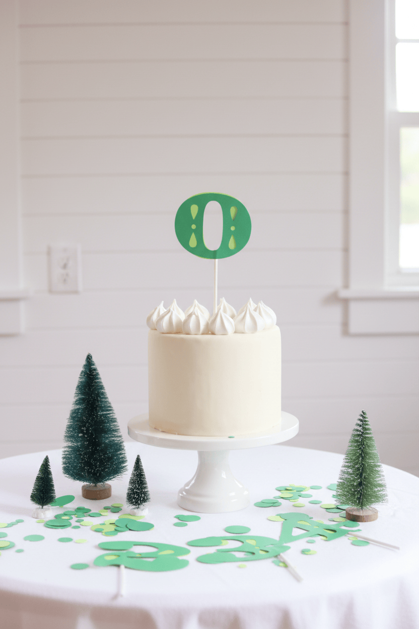 French Country Kitchen - Number 0 Cake