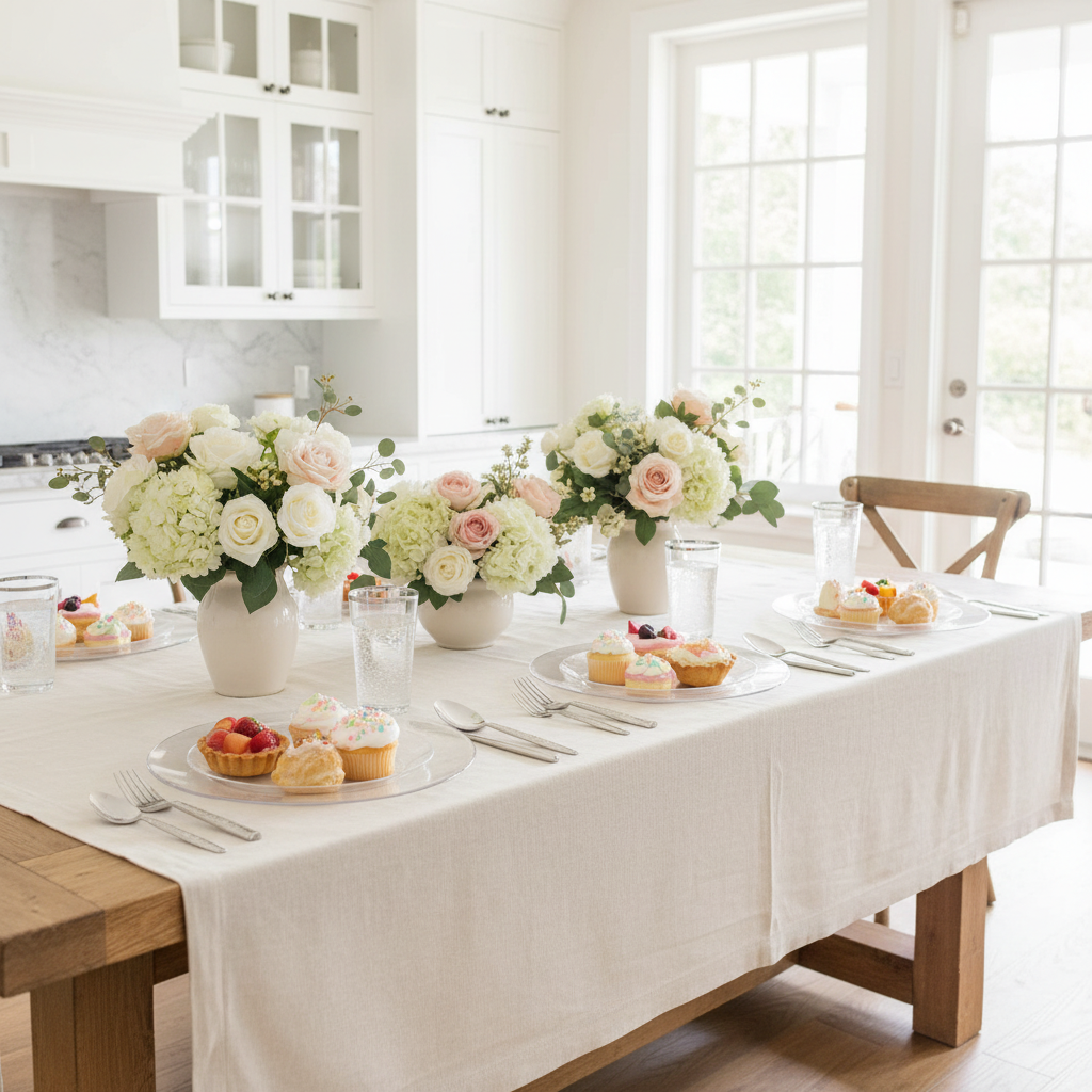 French country kitchen party