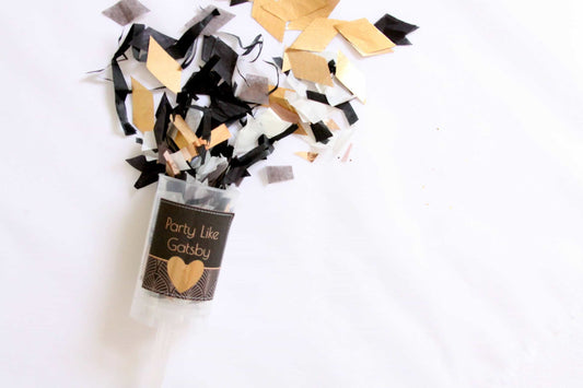 Gatsby Party Poppers, Party Like Gatsby
