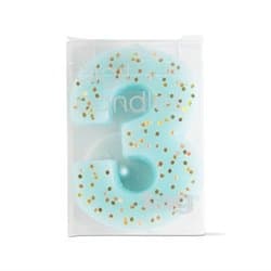 Glitter Number Candles