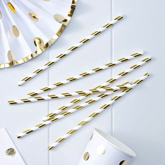 Gold Straws