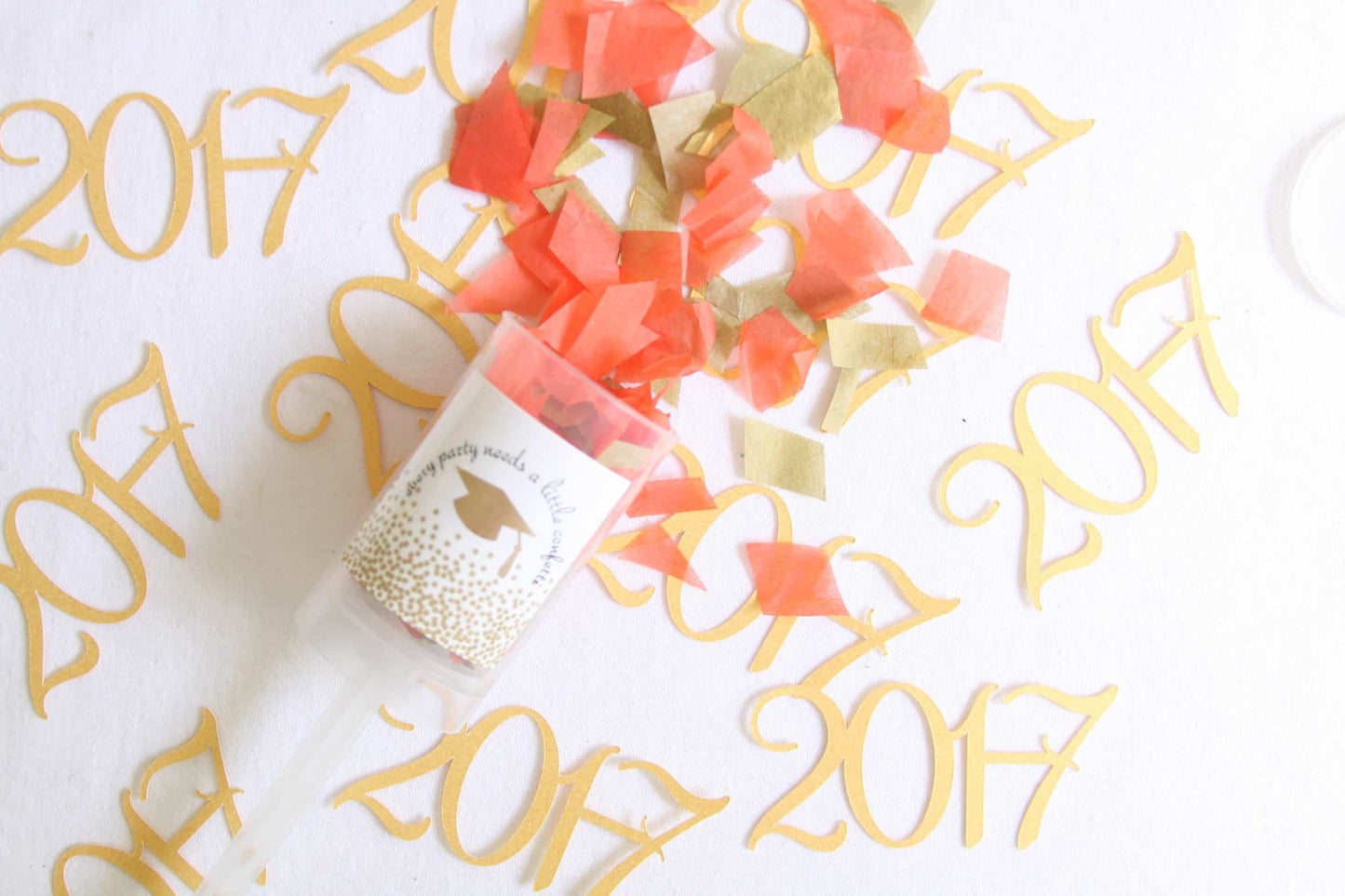 Graduation Confetti Poppers, Favors