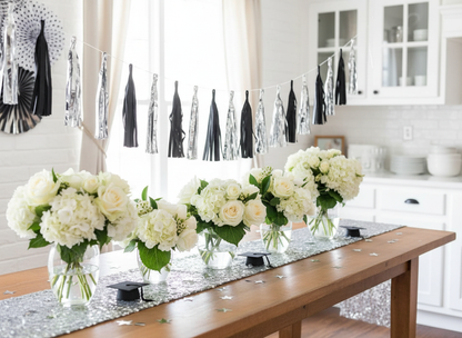 Graduation party close-up