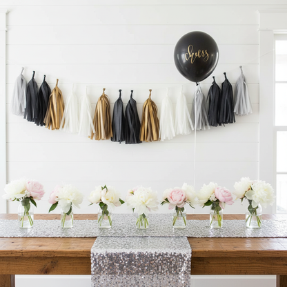 Graduation party close-up