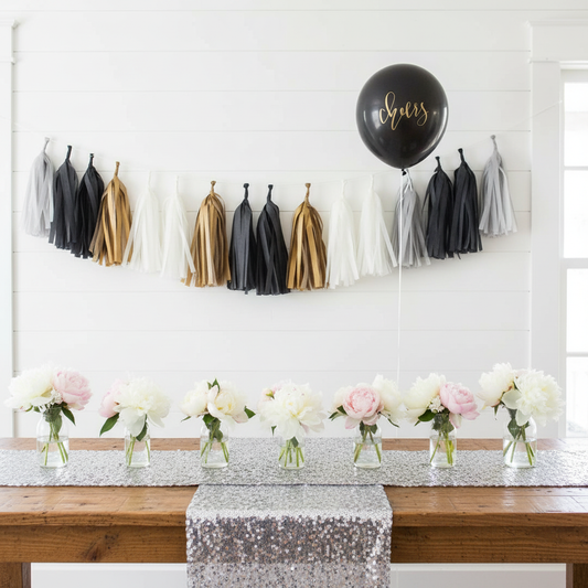 Graduation party close-up