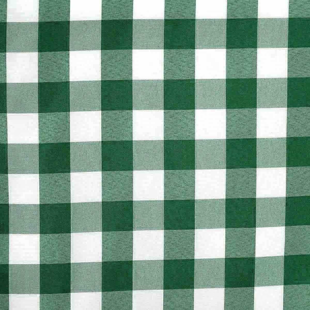 Green Gingham Table Runner