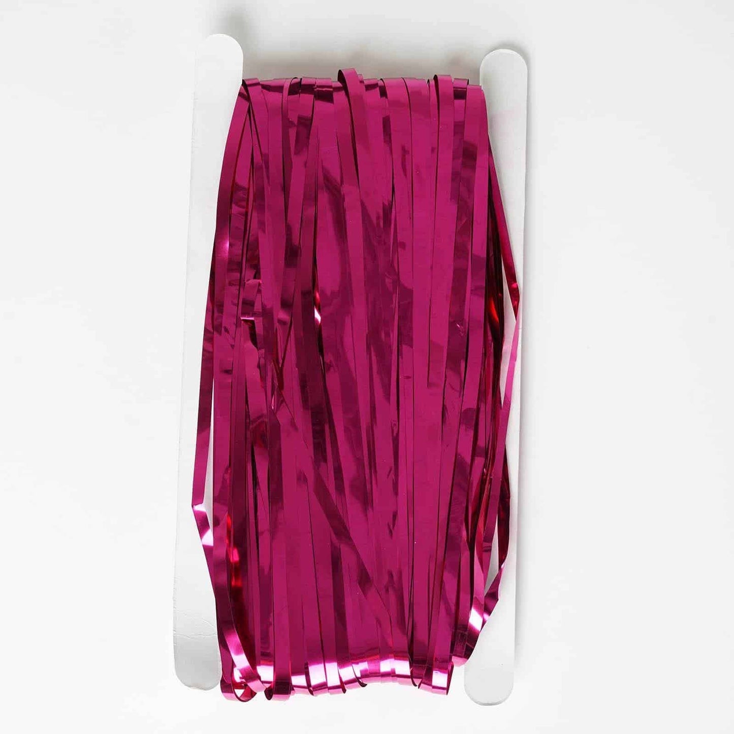 Hot Pink Fringe Photo Booth Backdrop