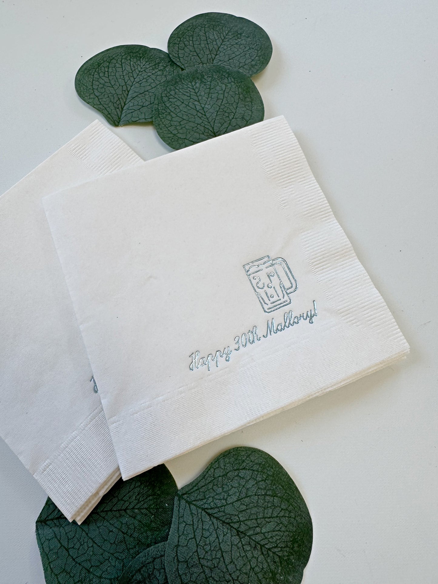 Personalized Beer Napkins | Oktoberfest, Birthday, Bachelor Party & More