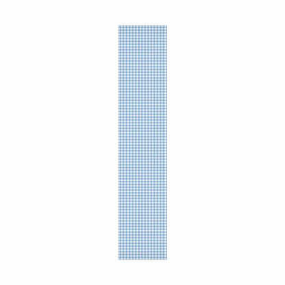 Light Blue Gingham high end Wrapping Paper for an Oh Boy baby shower or winter gift giving.
