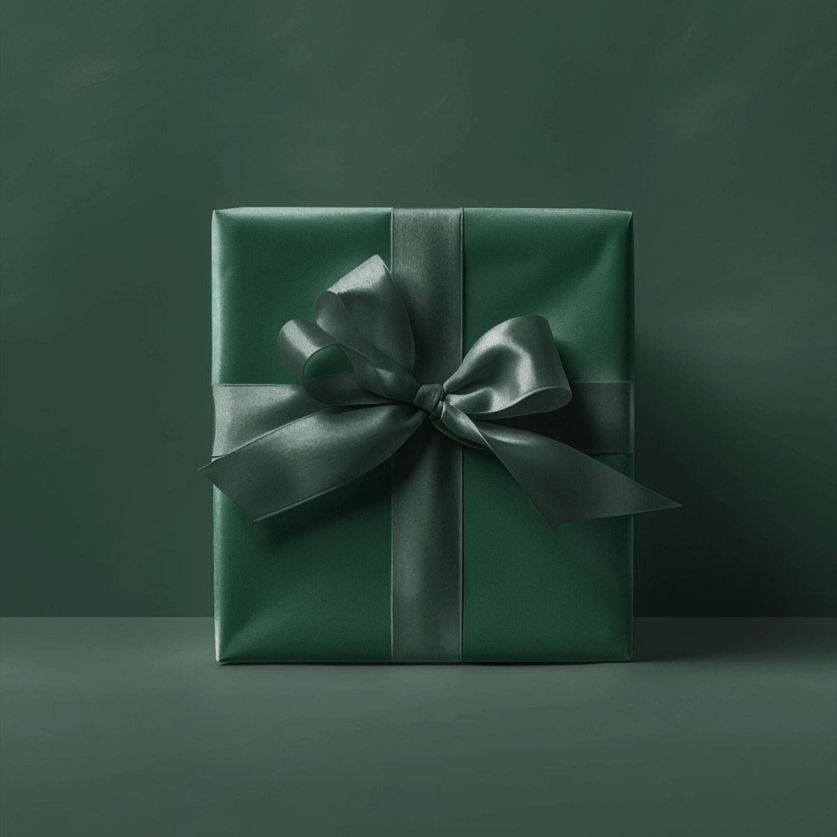 Hunter Green Solid Color Wrapping Paper