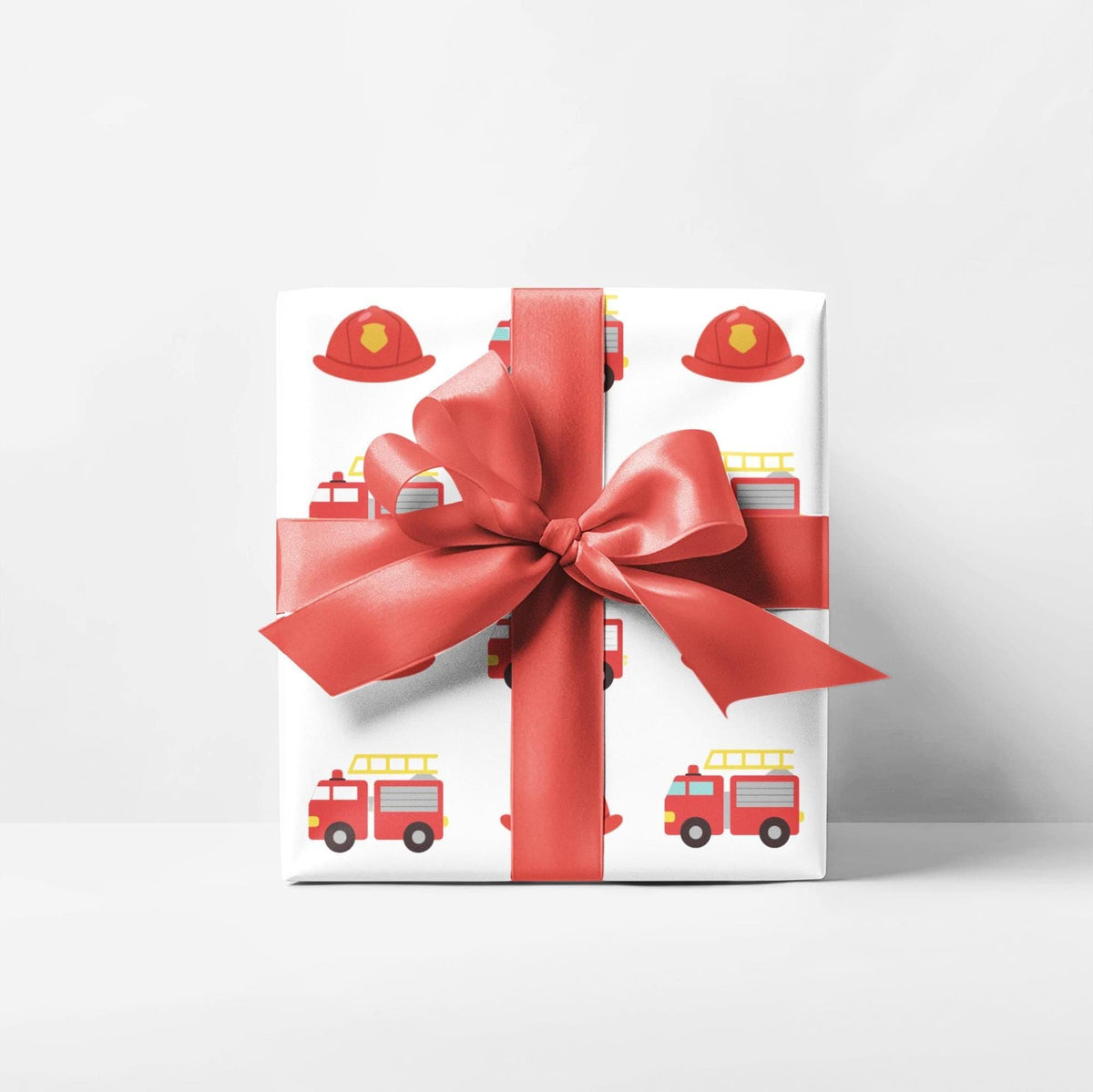 Firetruck Wrapping Paper