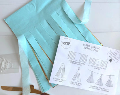 Boy 1st Birthday Party in a Box - Blue and Gold Cake Smash Kit