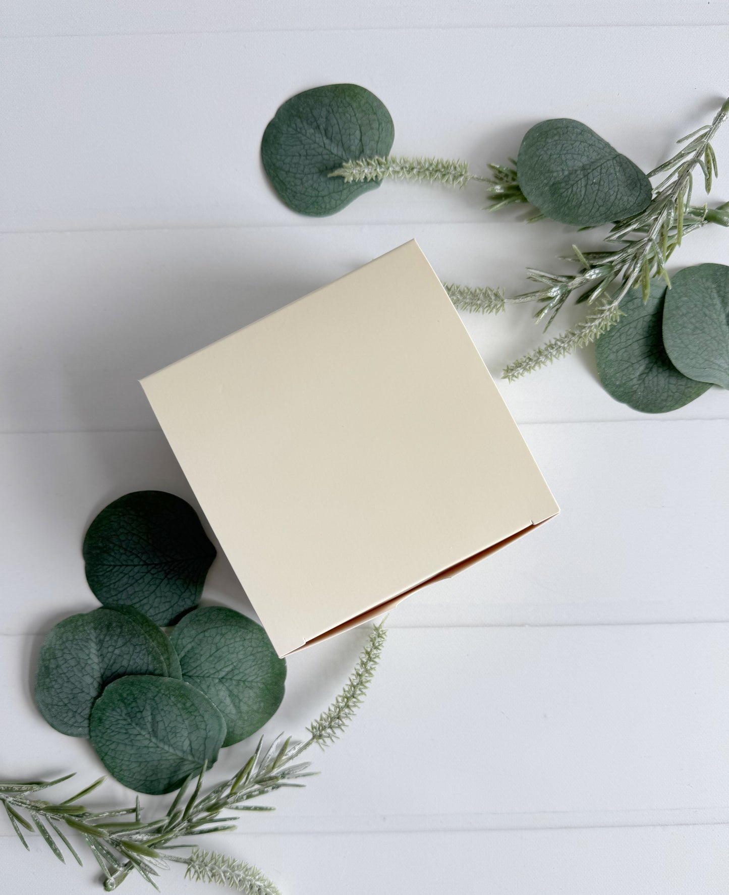 4*4*2 Donut Boxes Set 10 - Ivory