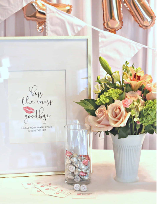 Kiss the Miss Goodbye Bridal Shower Games