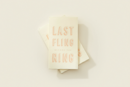 Last Fling Before the Ring Napkins