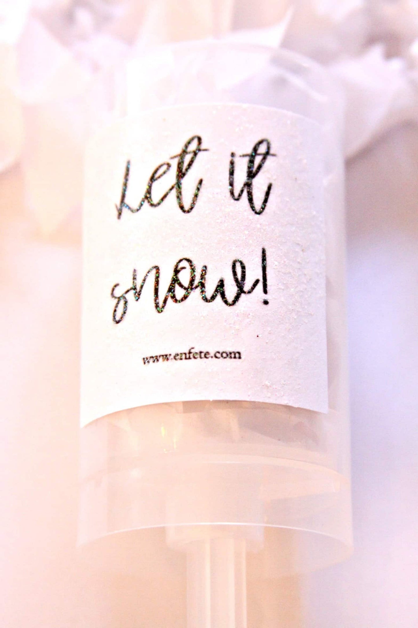 Let It Snow Confetti Poppers