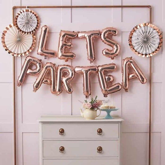 Let's Partea - Tea Party Balloon Set