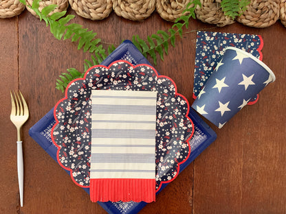 Large Liberty Floral Paper Plate