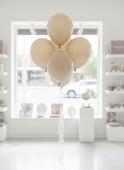 Linen Balloon Bouquet in Party Boutique