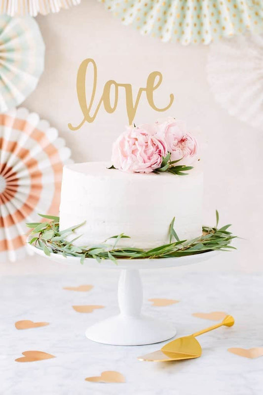 Love Cake Topper