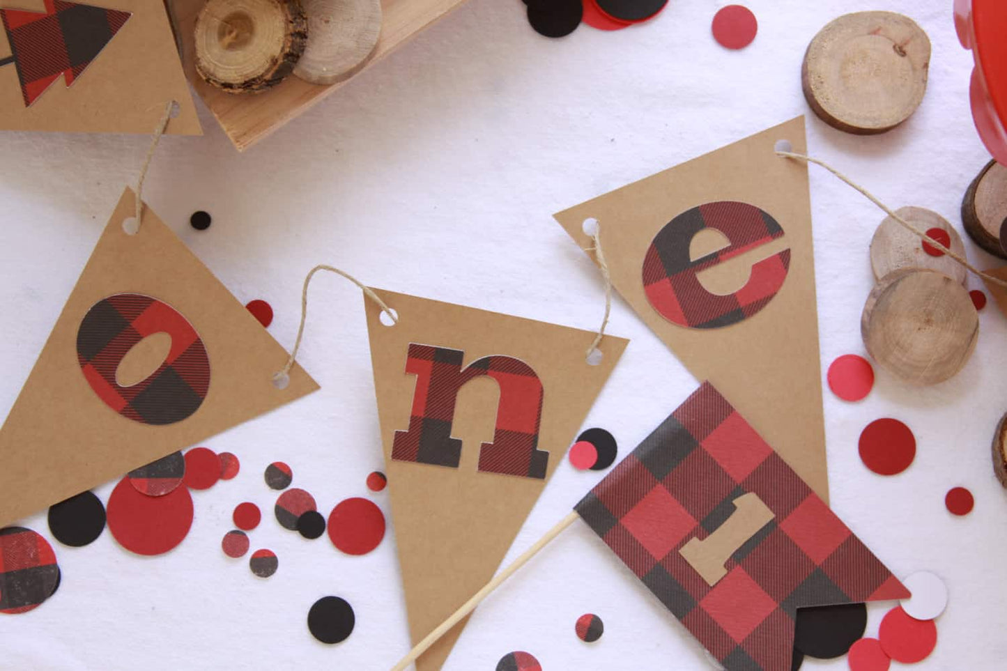 Lumberjack One Buffalo Check Banner