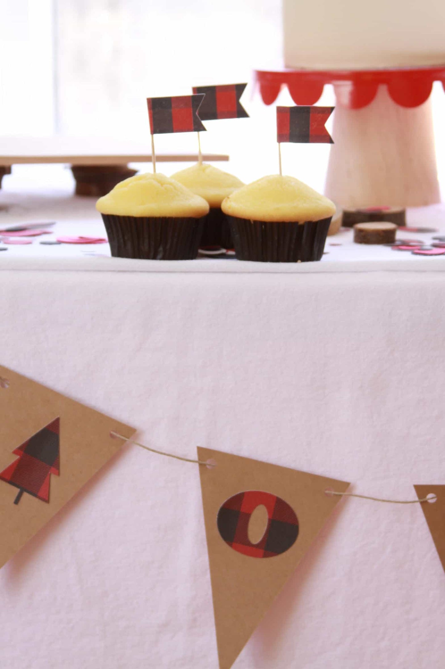 Lumberjack One Buffalo Check Banner