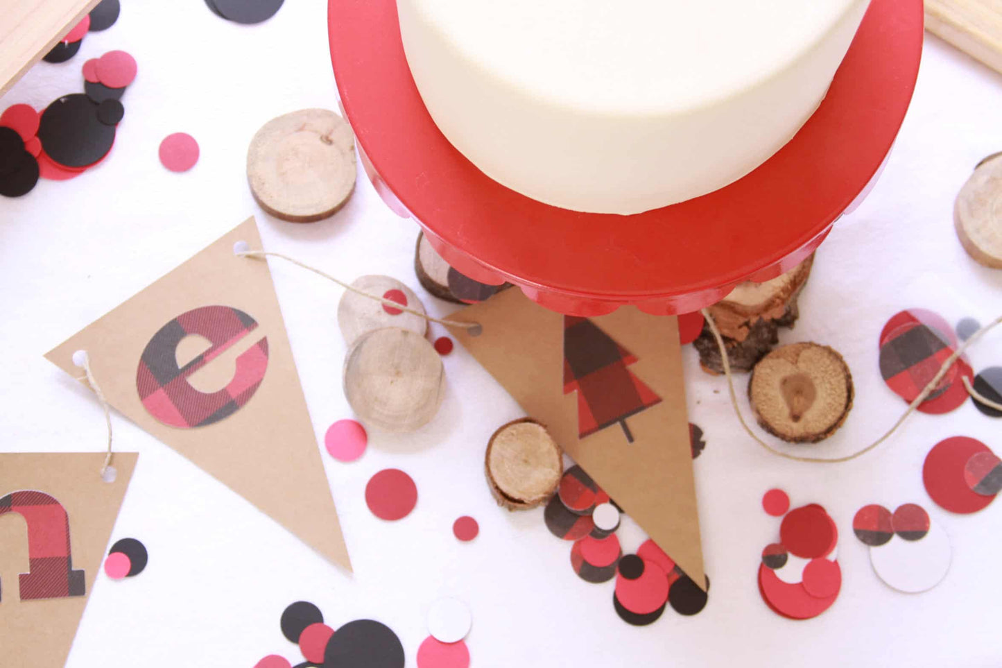 Lumberjack One Buffalo Check Banner