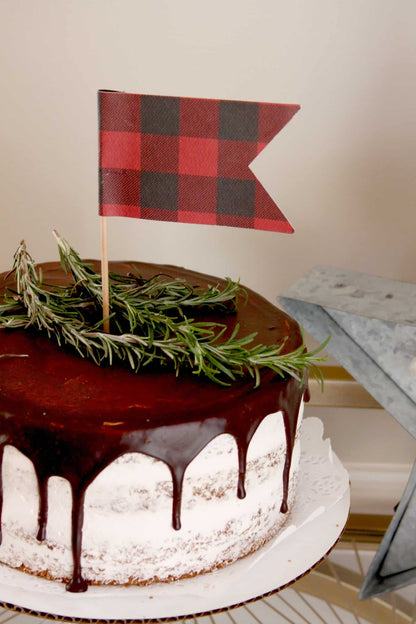 Lumberjack One Buffalo Check Banner