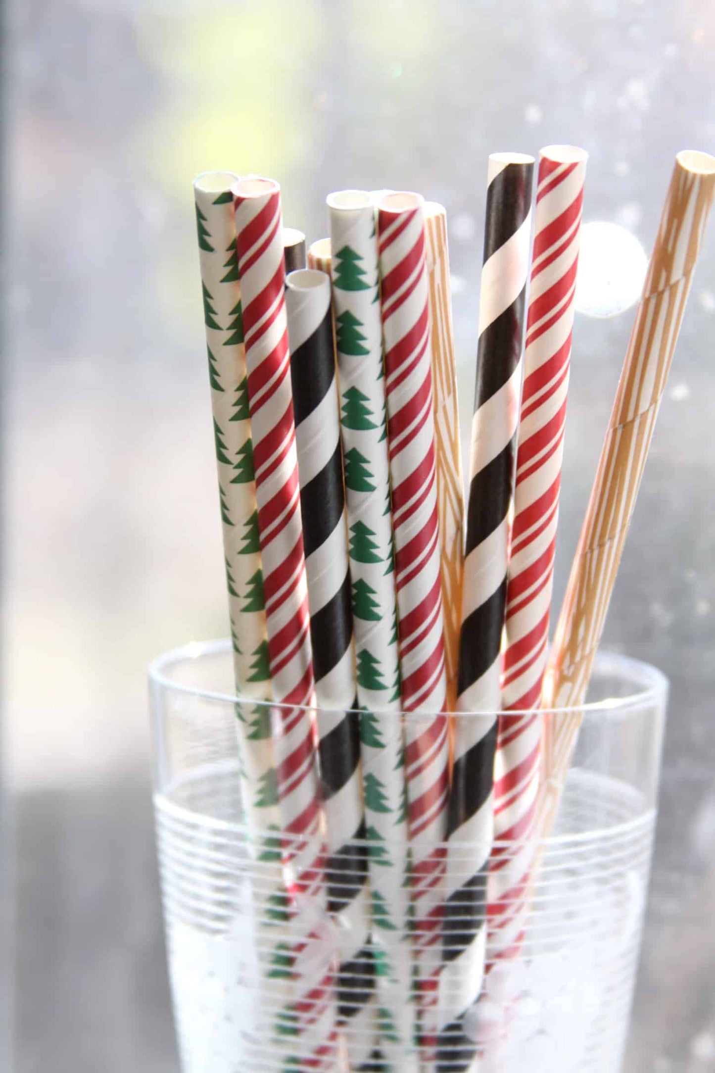 Lumberjack Paper Straws