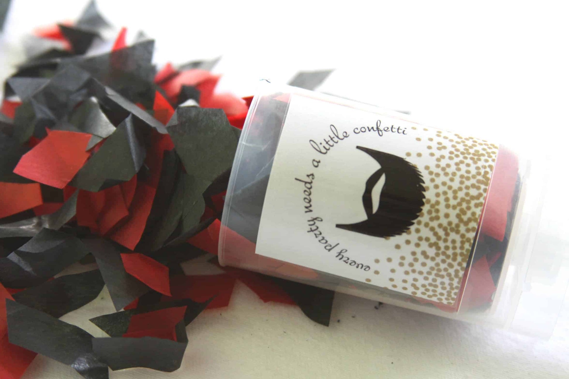 Lumberjack party confetti perfect for a baby shower or birthday