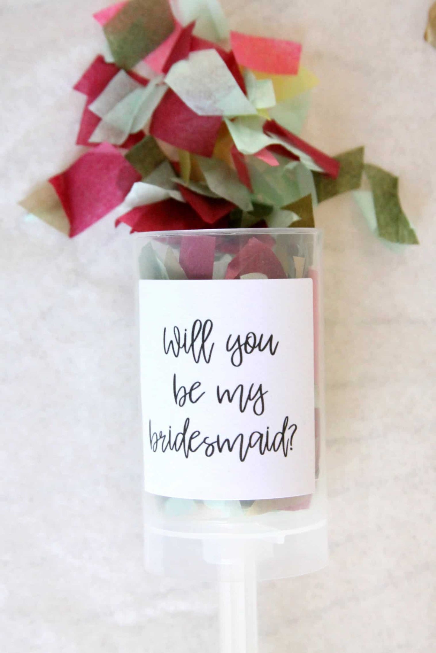 Will You Be My Bridesmaid Proposal Poppers