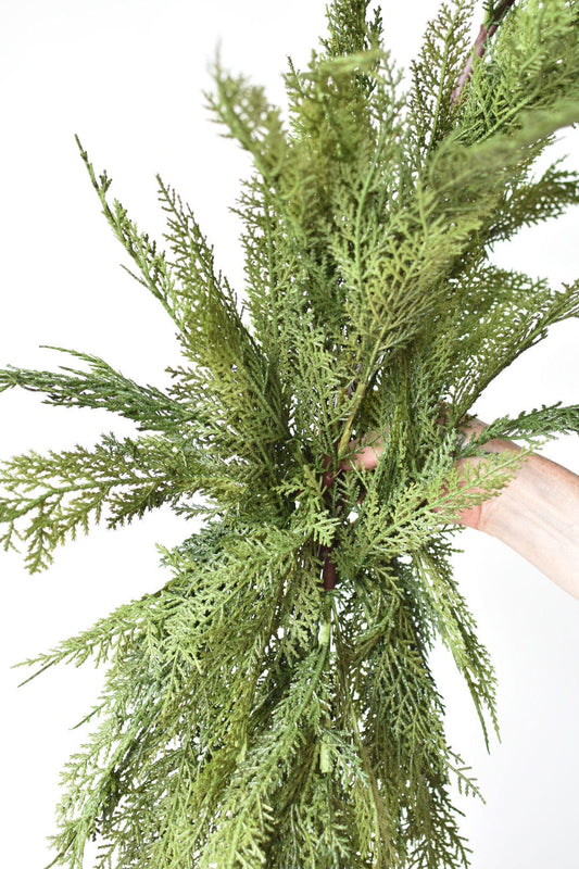 65" Faux Cedar Mantel Swag | EnFete Party