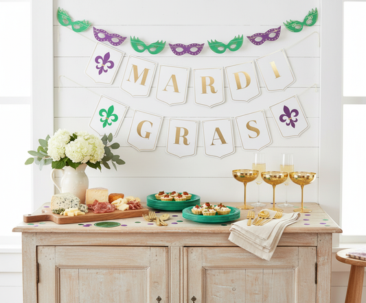 Mardi Gras French Country Kitchen
