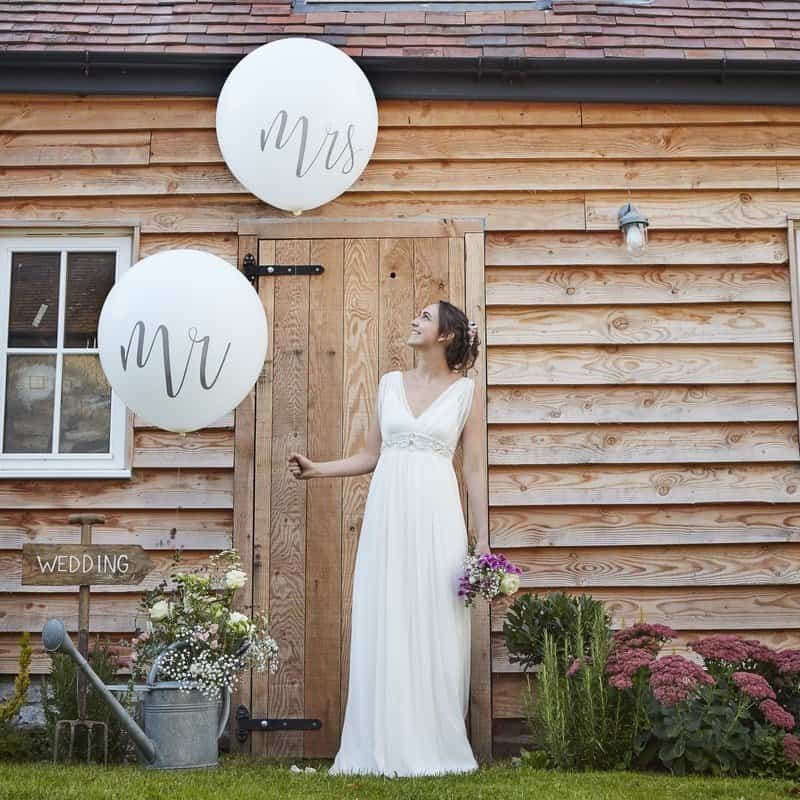 Mr and Mrs Wedding Balloons