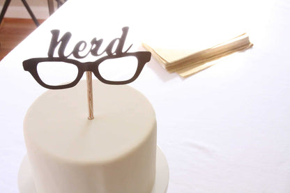 Nerd Cake Topper