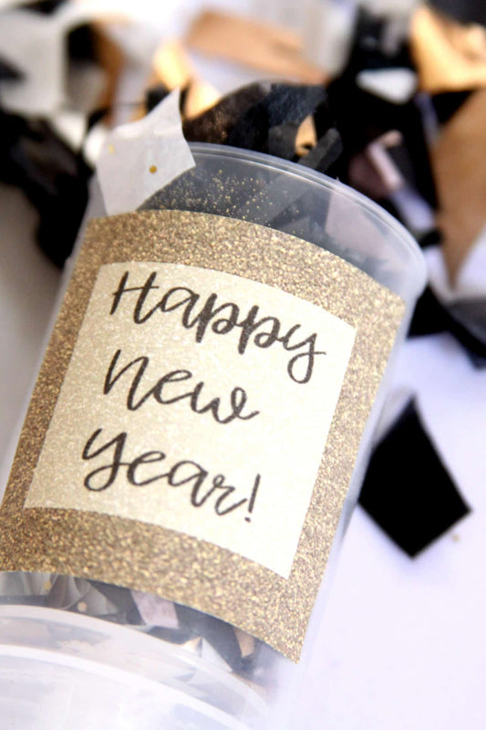 New Year's Eve Confetti Poppers