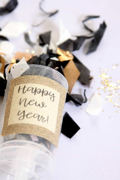 New Year's Eve Confetti Poppers