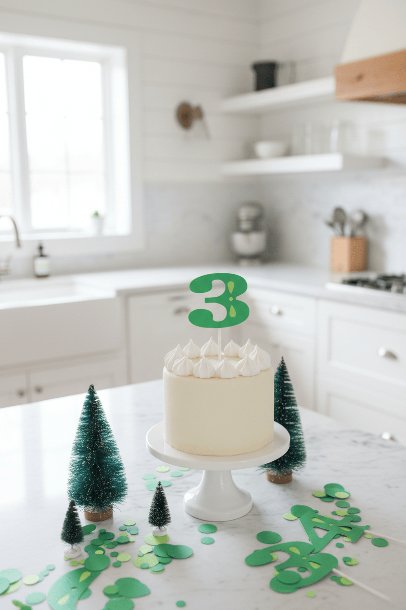 Number 3 Cake