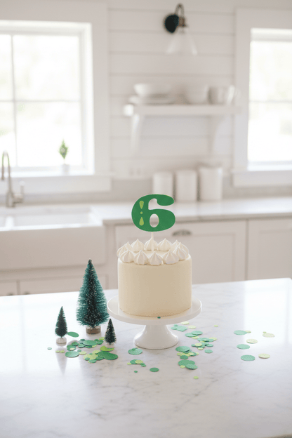 Number 6 Cake