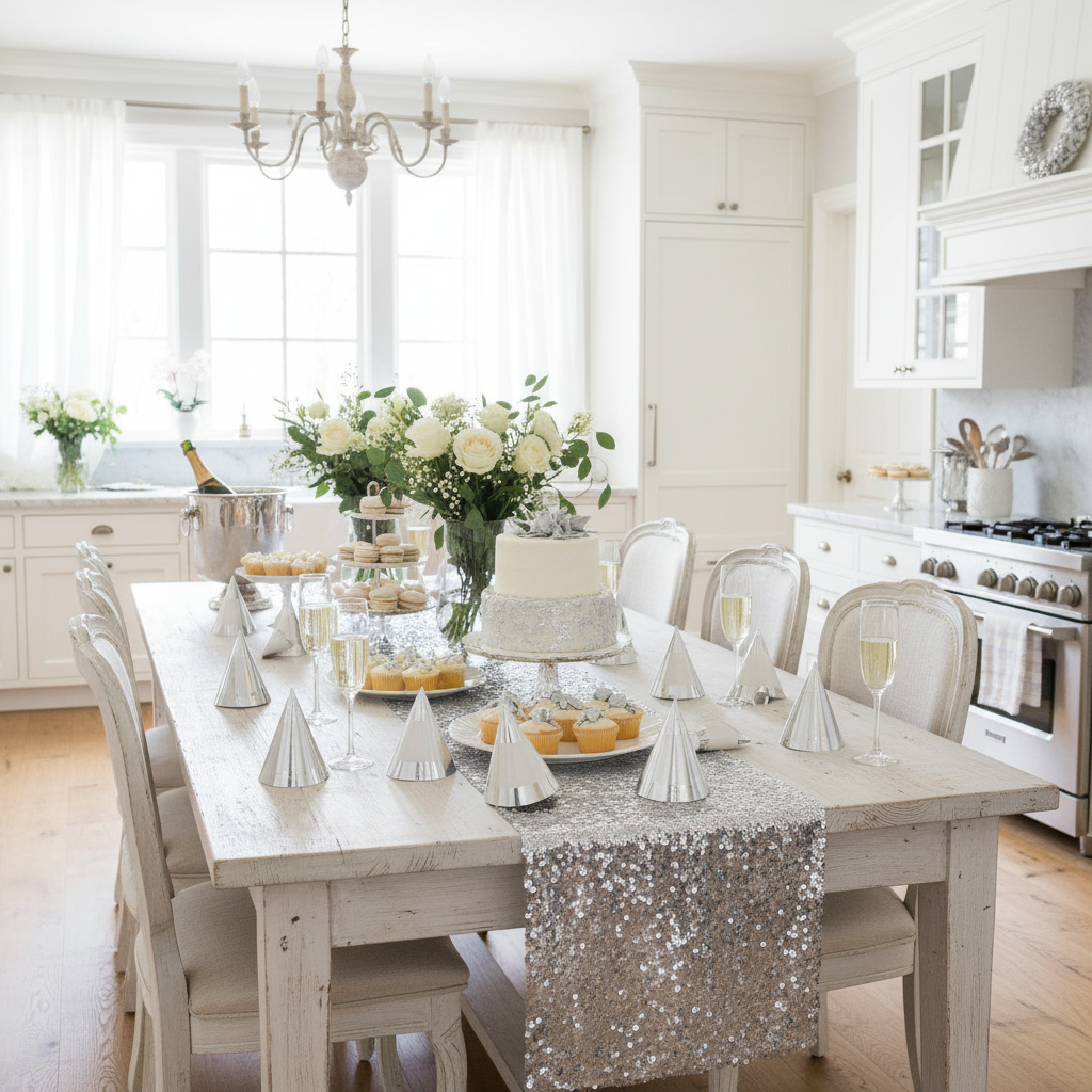 NYE celebration wide shot