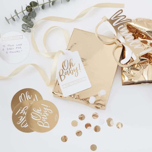 Oh Baby Shower Game - Pass the Present