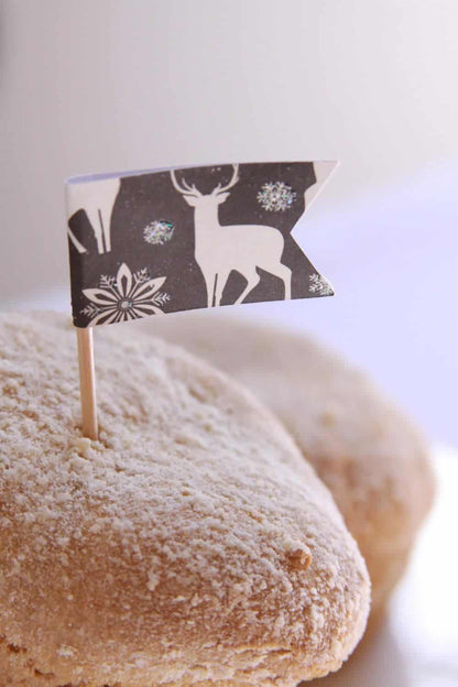 Oh Deer Cupcake Topper - Lumberjack Party